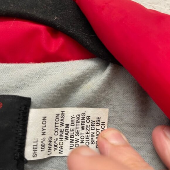 Pla-Jac by Dunbrooke Fleece Lined Red Made In USA Size XXL 52 Windbreaker Jacket - Picture 3 of 10